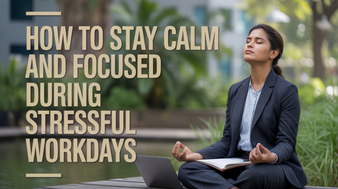 How to Stay Calm and Focused During Stressful Workdays